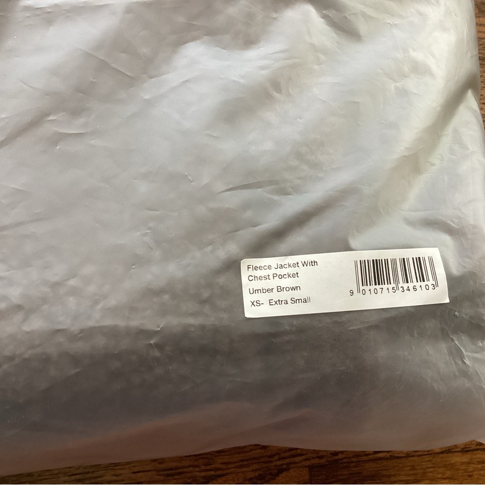 Oner Active Umber Brown Fleece Jacket - Picture 7 of 7